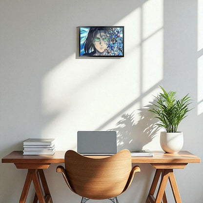 EREN YEAGER PHOTO FRAME (A4 SIZE) - ATTACK ON TITAN