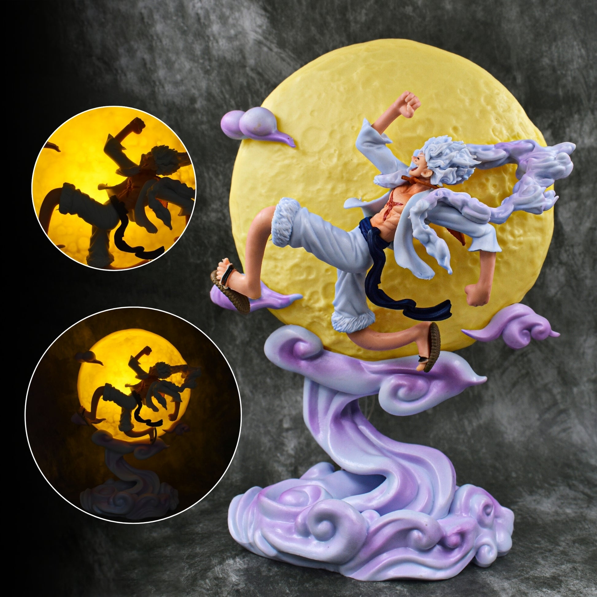 gear 5 lamp SUN GOD NIKA LUFFY GEAR 5 ACTION FIGURE LAMP (27 CM HEIGHT)