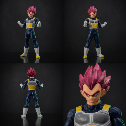 Dragon Ball Super Super Saiyan Vegeta Action Figure | 18 cm Premium PVC Anime Collectible