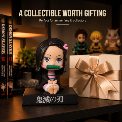NEZUKO BOBBLEHEAD/MOBILE HOLDER STAND
