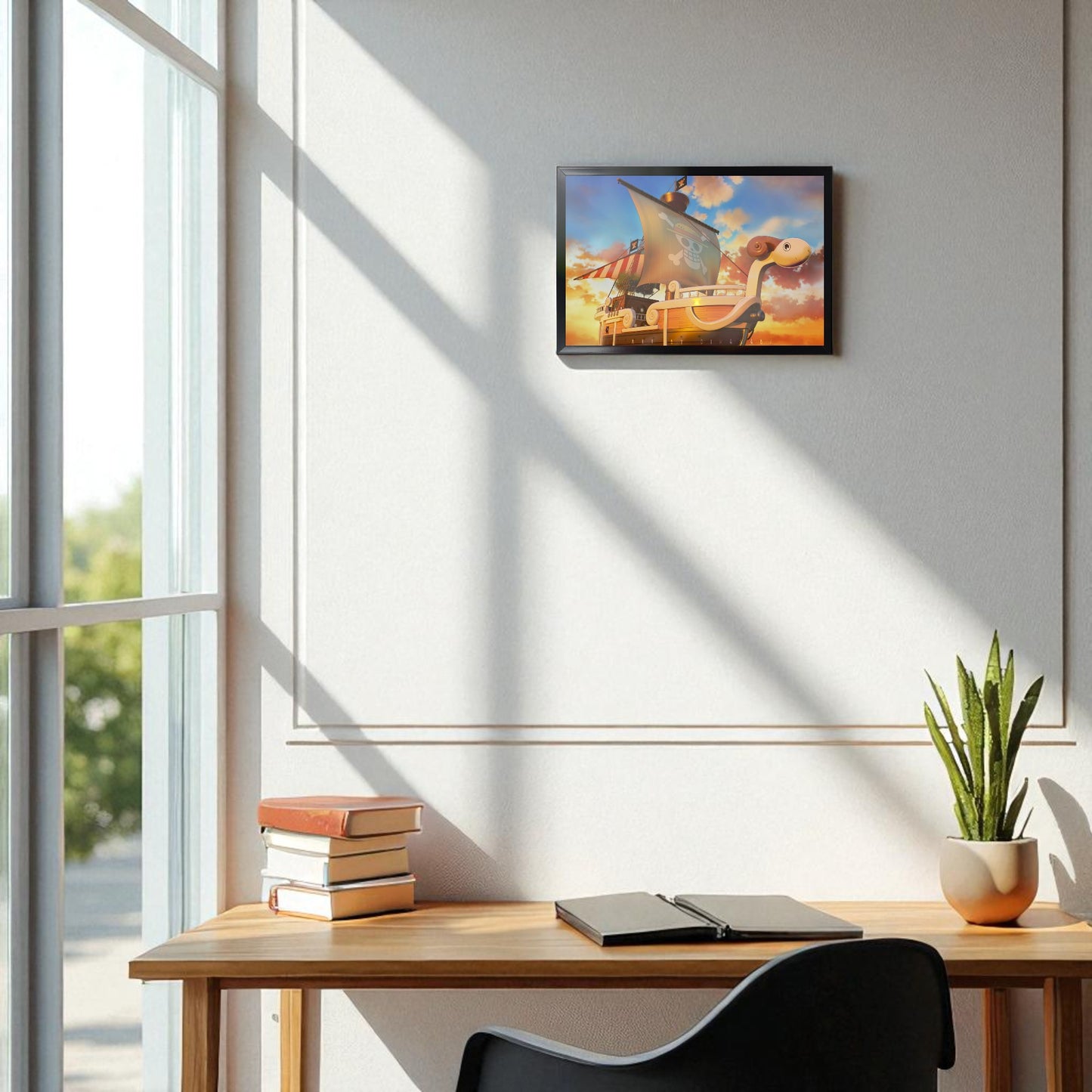 GOING MERRY PHOTO FRAME (A4 SIZE) - ONE PIECE