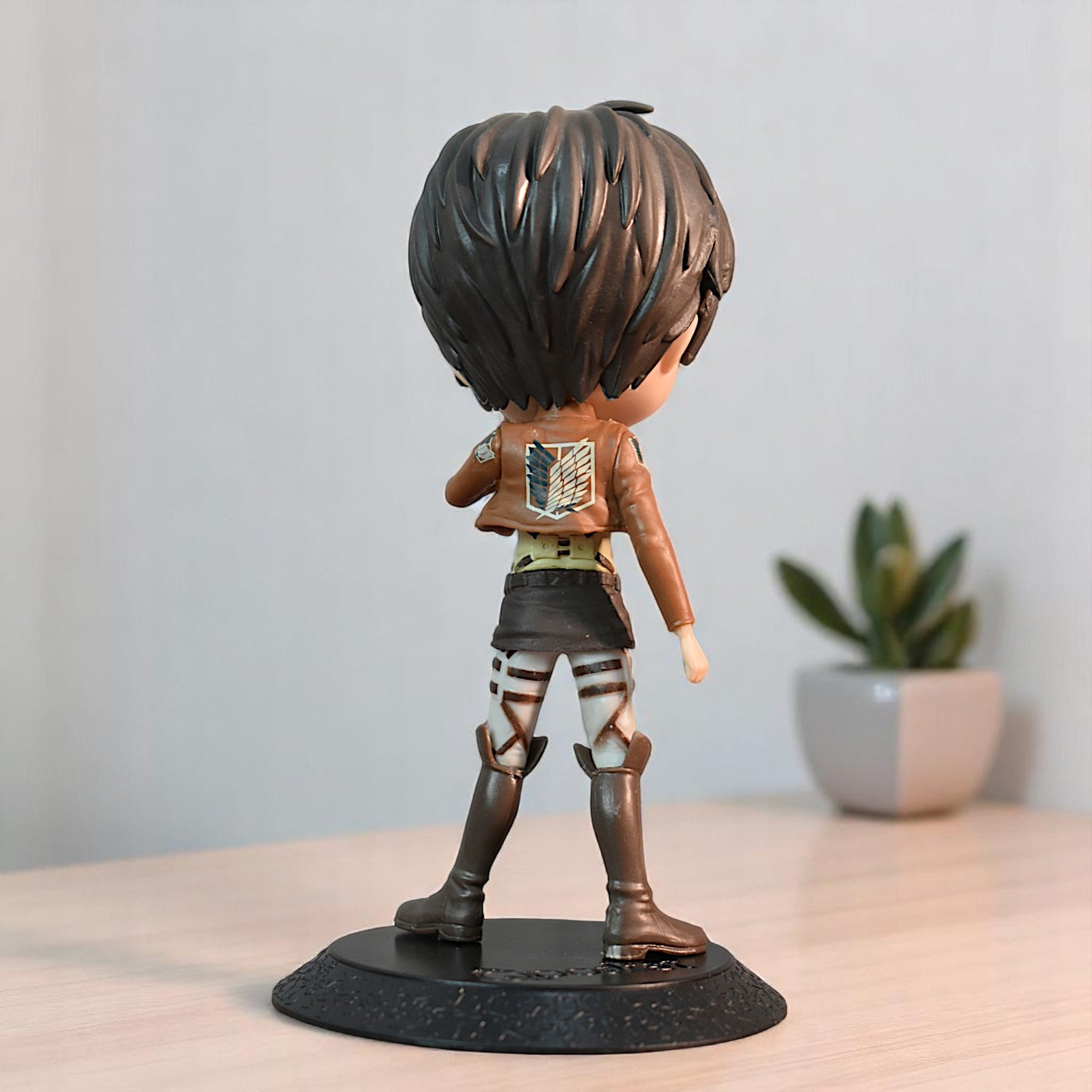 EREN YEAGER Q POSKET ACTION FIGURE WITH STAND (15 CM HEIGHT) - ATTACK ON TITAN