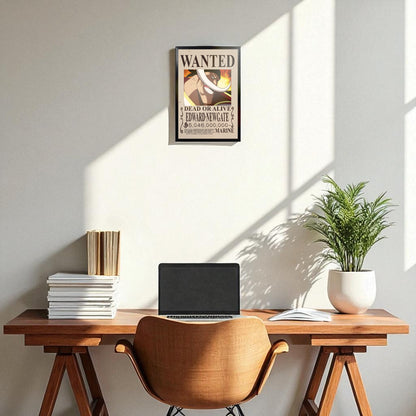 EDWARD NEWGATE WHITE BEARD PHOTO FRAME (A4 SIZE) - ONE PIECE