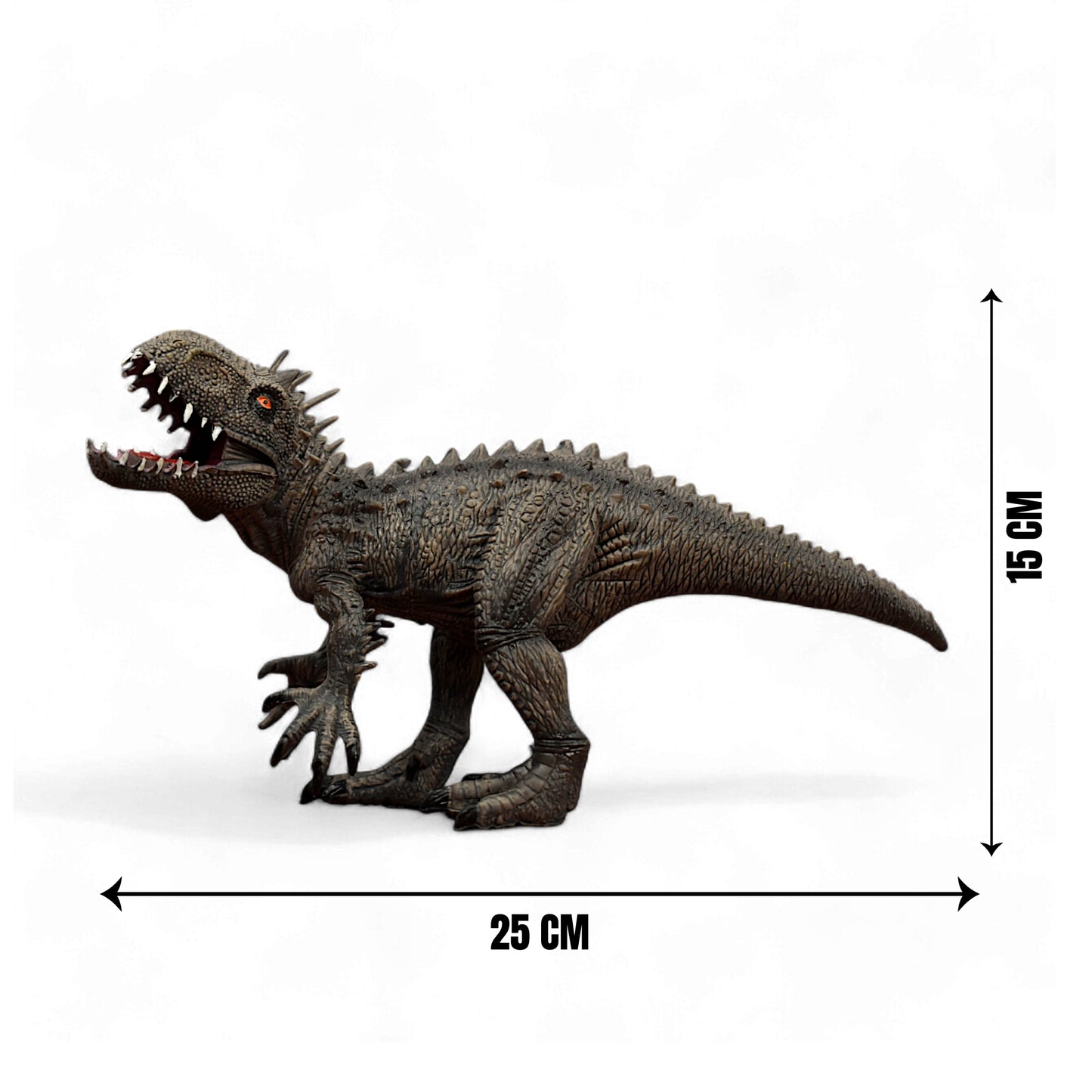 Indominus Rex Dinosaur Toy - Realistic 10-inch Action Figure With Openable Mouth