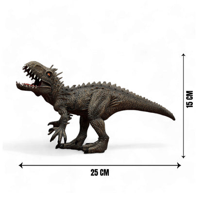 Indominus Rex Dinosaur Toy - Realistic 10-inch Action Figure With Openable Mouth
