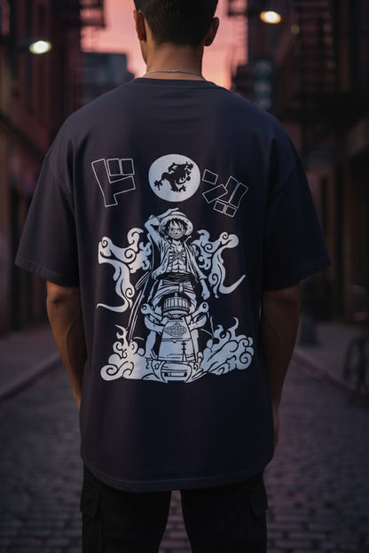 Monkey D. Luffy Oversized Style T-shirt (100% PREMIUM COTTON)