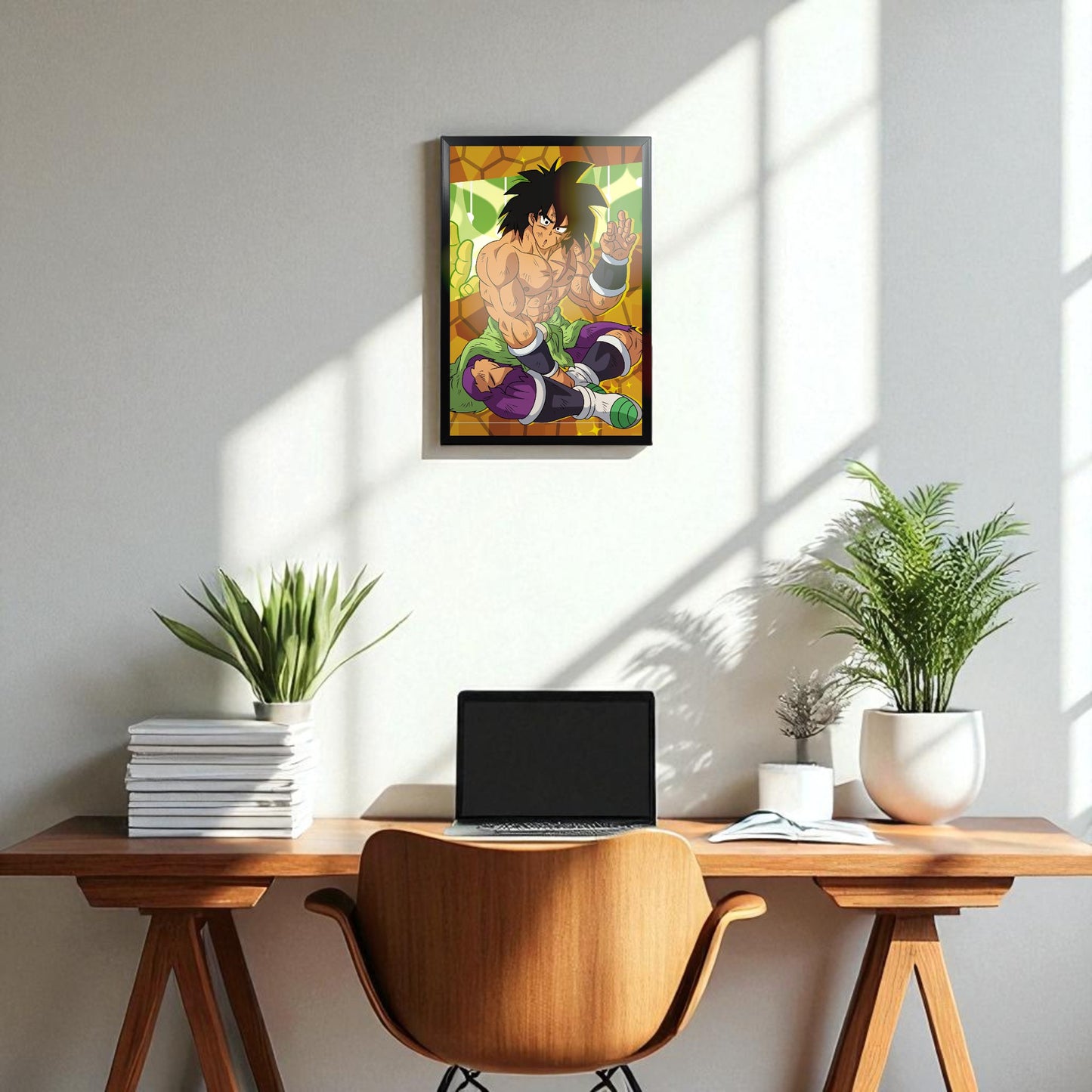 BROLY INNOCENT RARE PHOTO FRAME (A4 SIZE) - DRAGON BALL Z