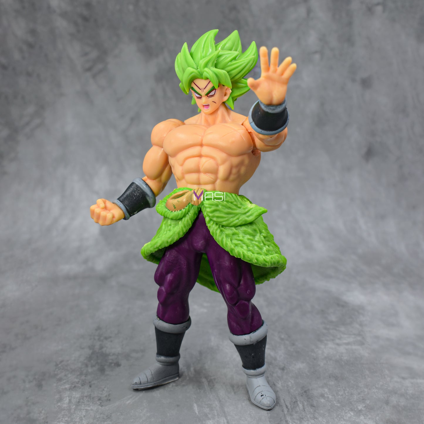 SSJ Green Broly Self Standing Action Figure (18 Cm Height) - Dragon Ball Z