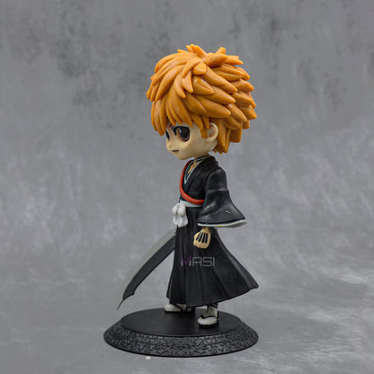 Ichigo Kurosaki Q Posket Figurine With Sword (15 Cm Height) - Bleach