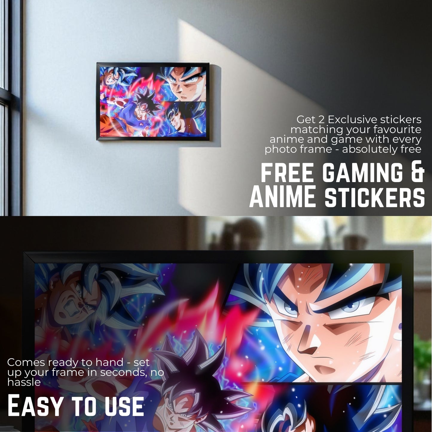 SON GOKU KAIOKEN PHOTO FRAME (A4 SIZE) - DRAGON BALL Z
