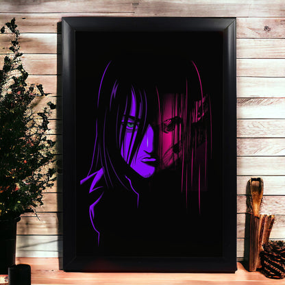 Eren Yeager Attack Titan Face Photo Frame (A4 Size) - Attack On Titan
