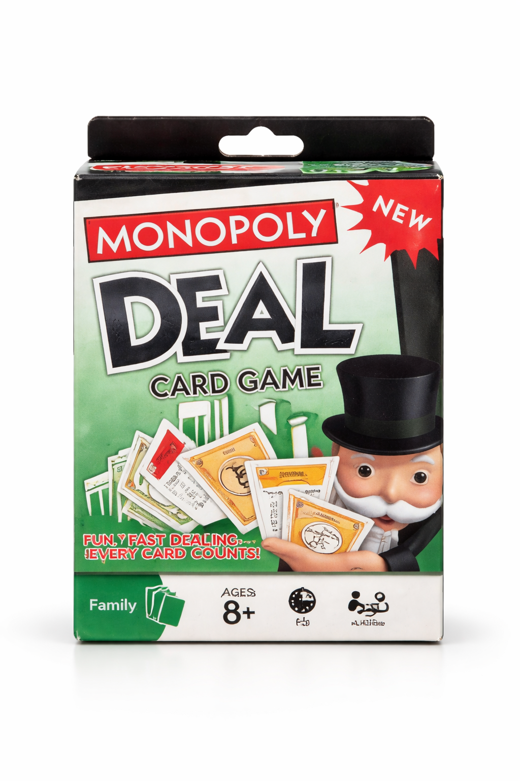 Monopoly Deal Card Game – Fast Fun Family Strategy Game