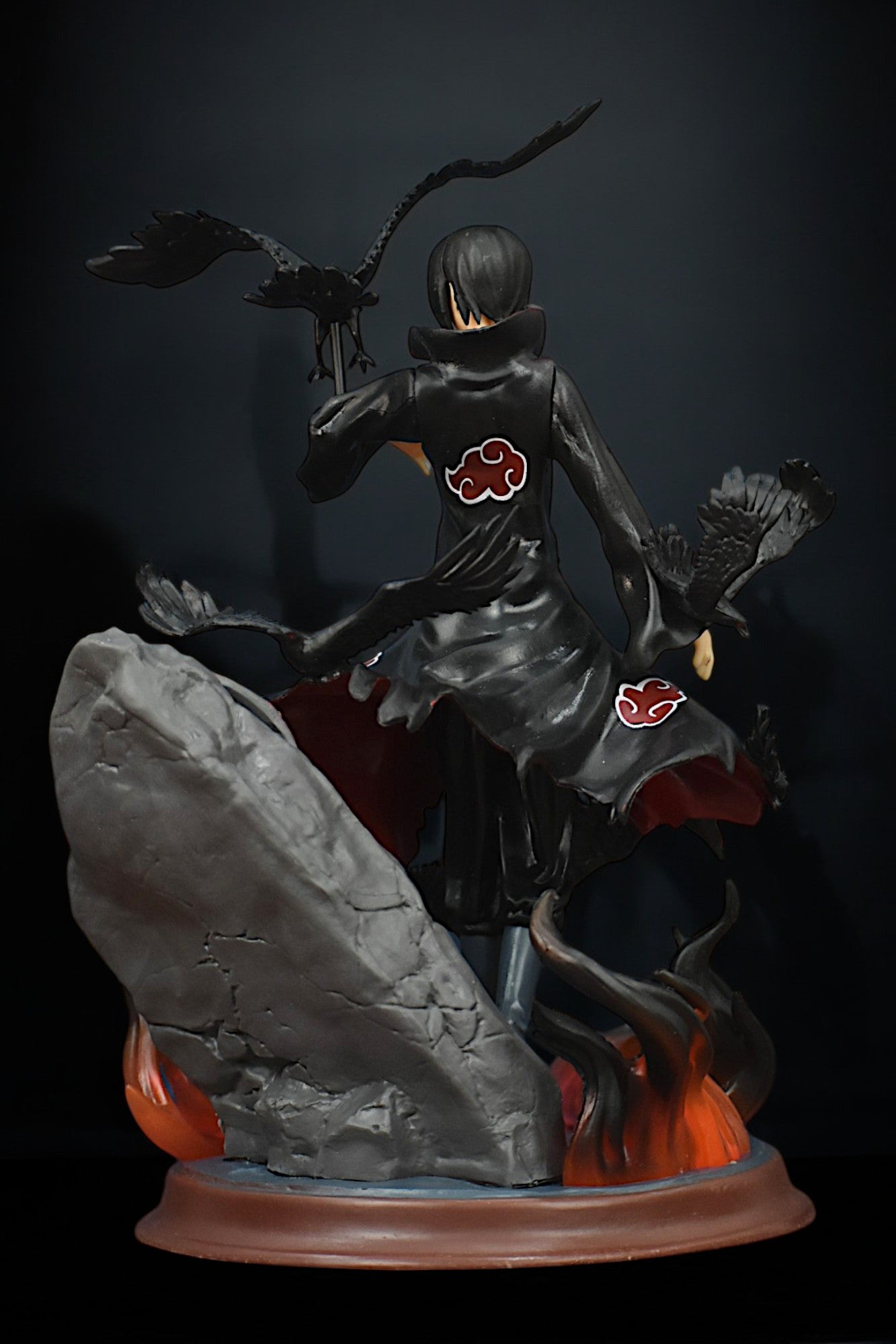 ITACHI UCHIHA ACTION FIGURE WITH 2 REPLACEABLE FACES (26 CM HEIGHT) - NARUTO