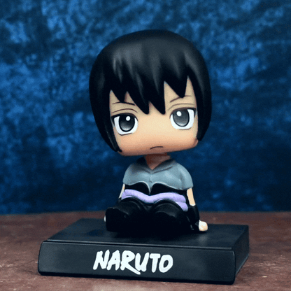 SASUKE UCHIHA BOBBLEHEAD/MOBILE HOLDER STAND
