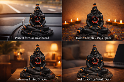 Hanuman Idol with Shri Ram in Heart – Spiritual Protection & Blessings Décor