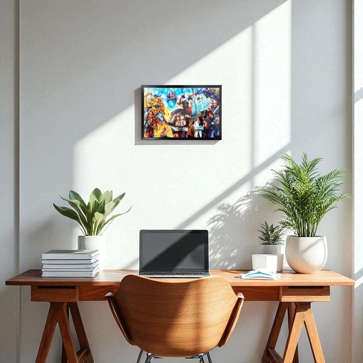 WHITEBEARD PIRATES CREW PHOTO FRAME (A4 SIZE) - ONE PIECE