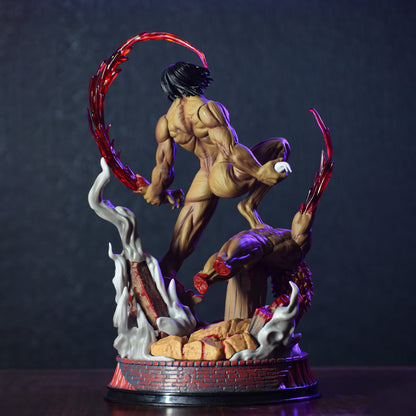 EREN YEAGER BRUTAL TITAN FORM ACTION FIGURE (30 CM HEIGHT) - ATTACK ON TITAN