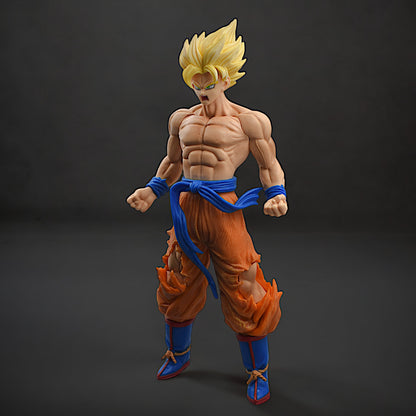 Ssj Goku Action Figure With Box (34 Cm Height) - Dragon Ball Z