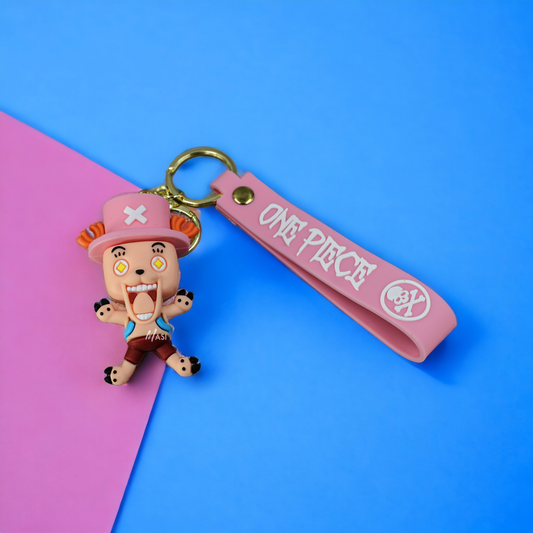 Chopper Silicon Rubber Keychain - One Piece