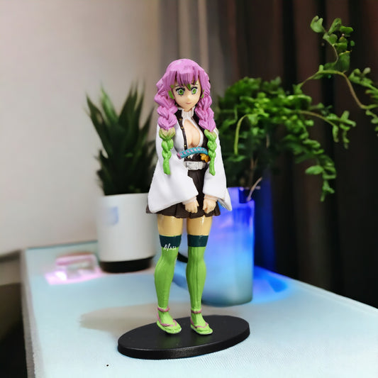 Mitsuri Kanroji Action Figure With Stand - Demon Slayer: Kimetsu No Yaiba