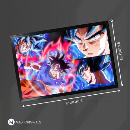 SON GOKU KAIOKEN PHOTO FRAME (A4 SIZE) - DRAGON BALL Z