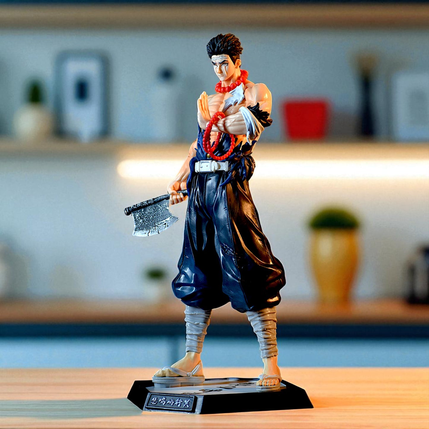 THE STONE HASHIRA - GYOMEI HIMEJIMA ACTION FIGURE (30 CM HEIGHT) - DEMON SLAYER