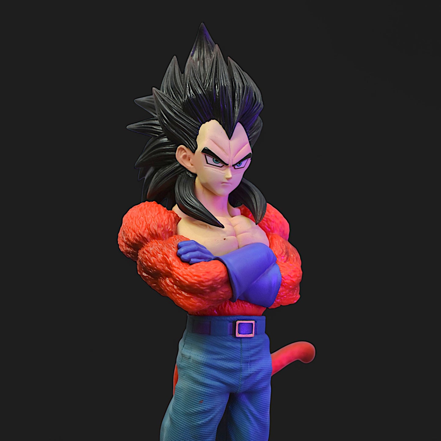VEGETA SSJ4  STANDING ACTION FIGURE WITH STAND (28 CM HEIGHT) - DRAGON BALL Z/GT