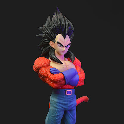 VEGETA SSJ4  STANDING ACTION FIGURE WITH STAND (28 CM HEIGHT) - DRAGON BALL Z/GT