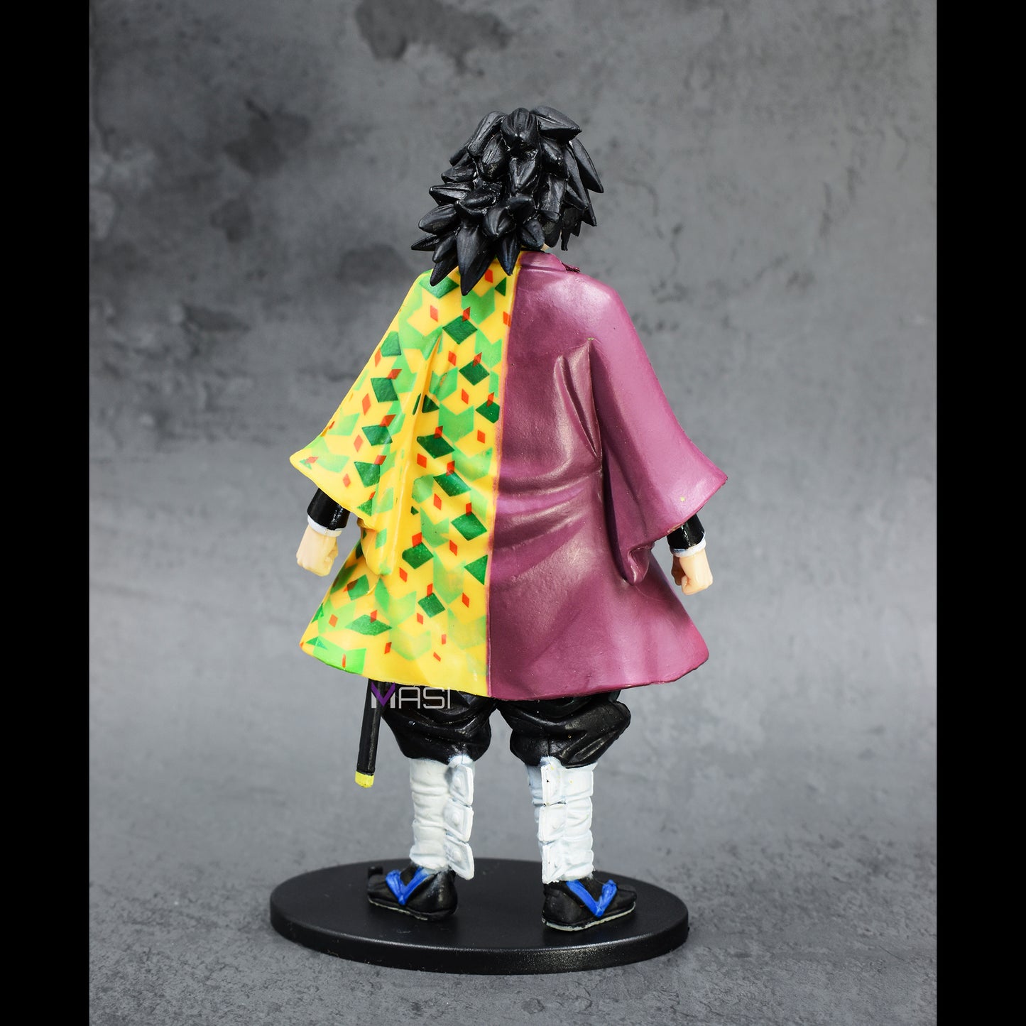 Demon Slayer Anime Hashira Shinobo Kochu Action Figure With Stand - 16 Cm Height (Giyu Tomioka)