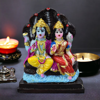 Vishnu Laxmi Ji Idol Statue Murti