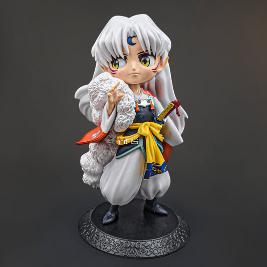 Sesshomaru Q Style Action Figure With Stand (16 Cm Height) - Inuyasha