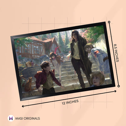 ATTACK ON TITAN ICONIC PHOTO FRAME (A4 SIZE) - ATTACK ON TITAN