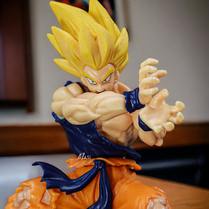 SSJ2 SON GOKU ACTION FIGURE WITH STAND (10 CM HEIGHT) - DRAGON BALL Z