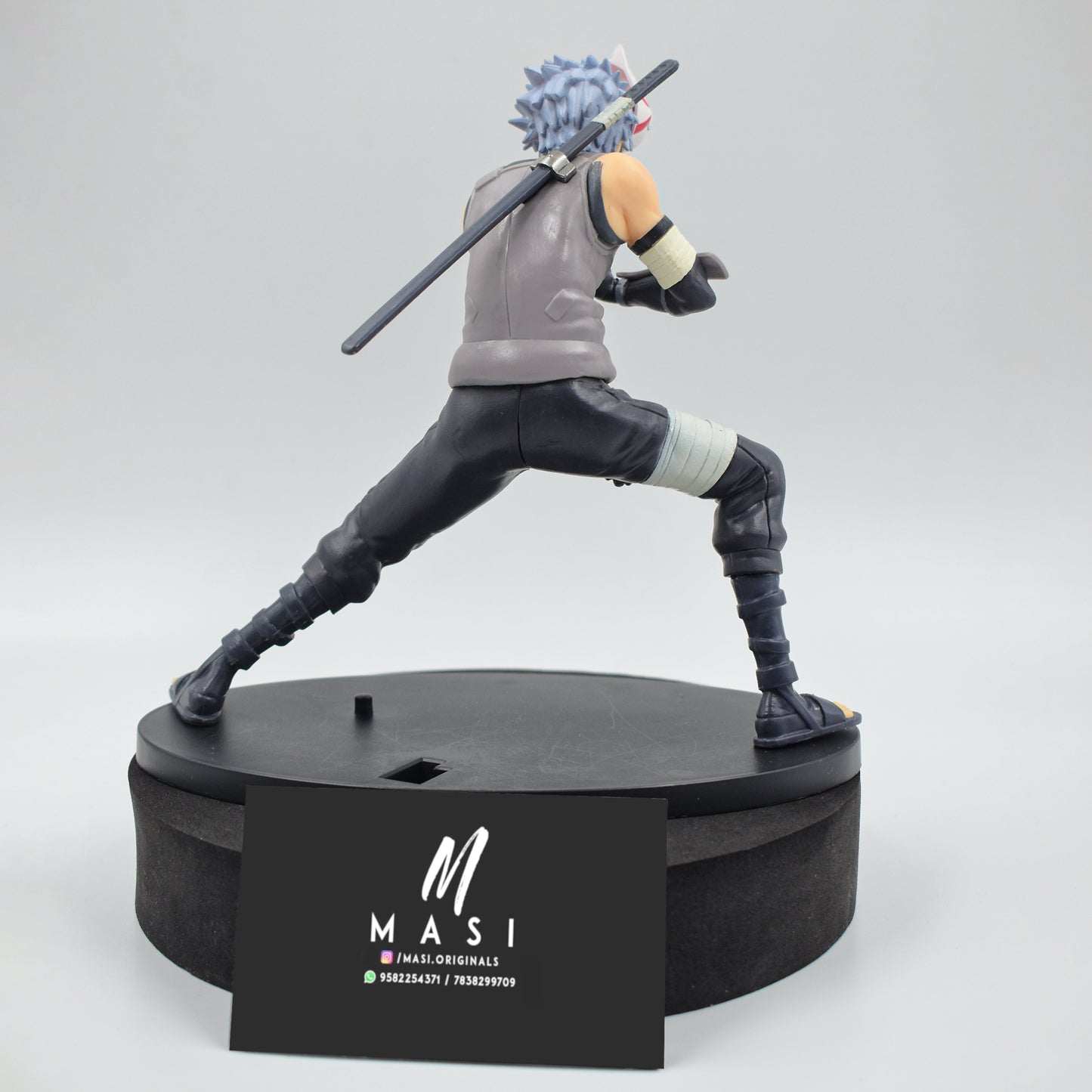 Hatake Kakashi Action Figure With Anbu Mask (16 Cm Height) - Naruto