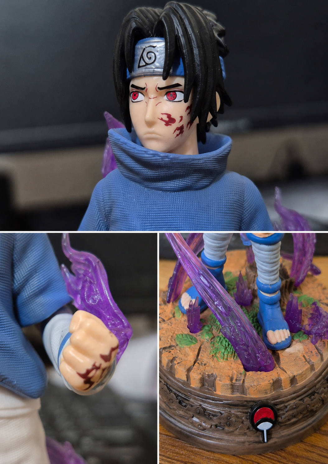 SASUKE ICONIC ACTION FIGURE (24 CM HEIGHT) - NARUTO