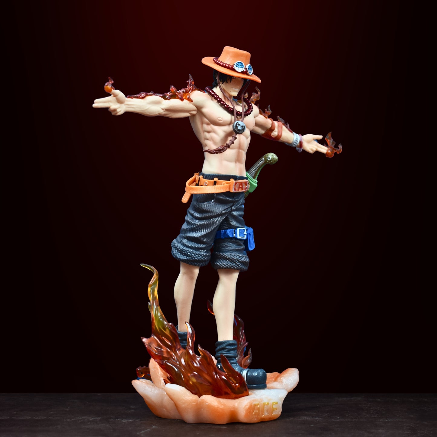 The Fire Fist Portgas D. ace Action Figure (30 cm Height) - One Piece