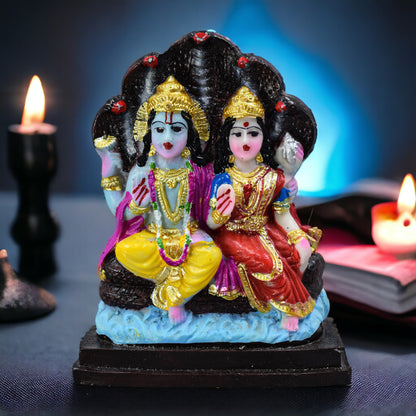 Vishnu Laxmi Ji Idol Statue Murti