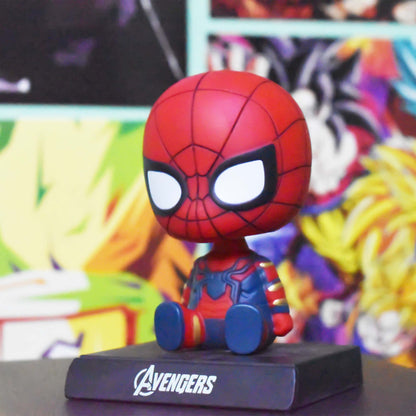 MARVEL SPIDER-MAN BOBBLEHEAD/MOBILE HOLDER STAND