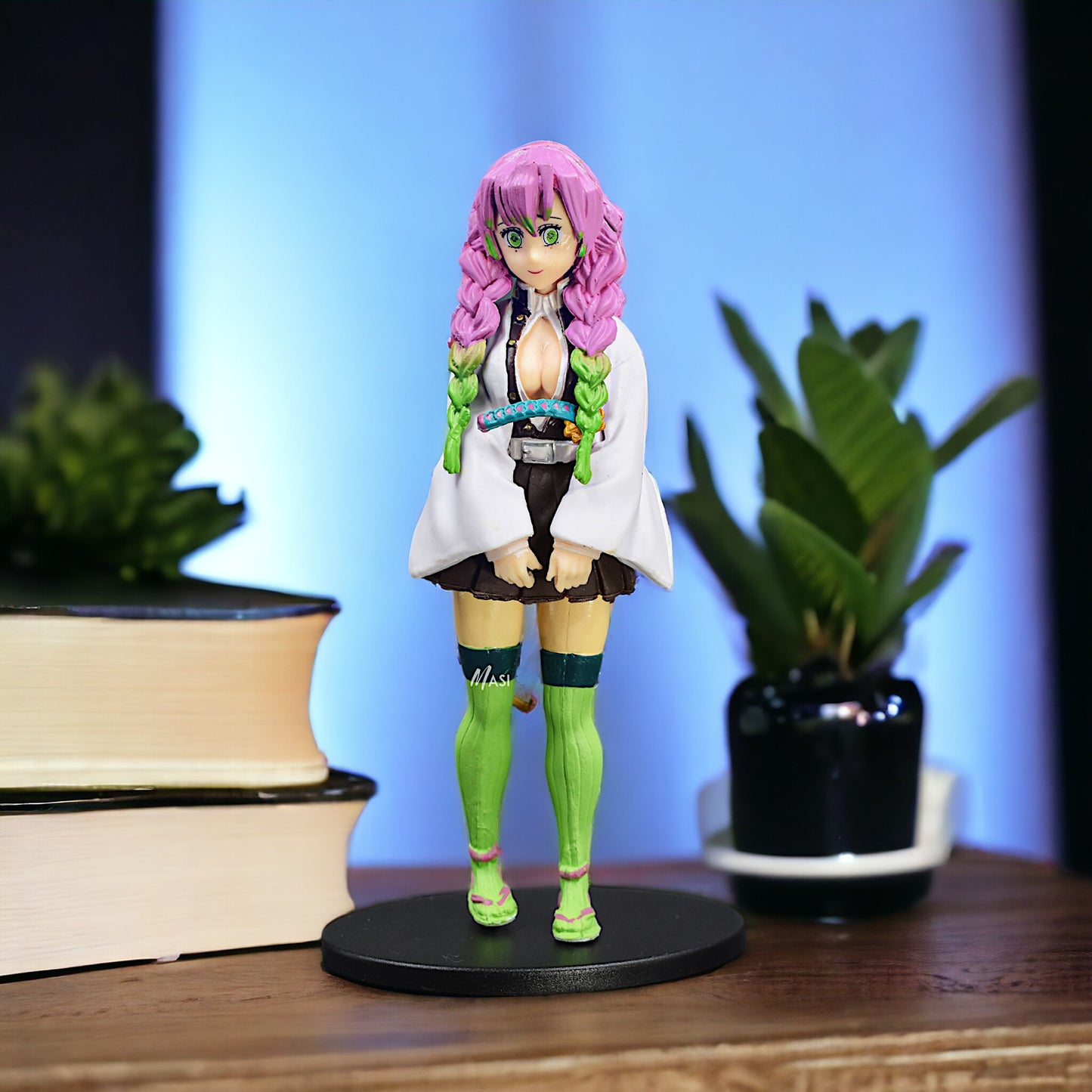 Mitsuri Kanroji Action Figure With Stand - Demon Slayer: Kimetsu No Yaiba