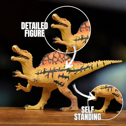 Dinosaur Action Figure - Realistic 10-Inch Spinosaurus Toy for Kids