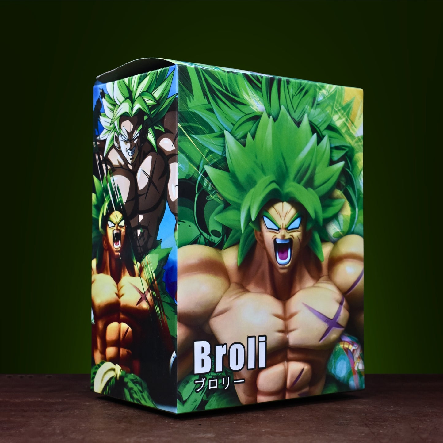BROLY SSJ GREEN ACTION FIGURE WITH STAND (26 CM HEIGHT) - DRAGON BALL Z