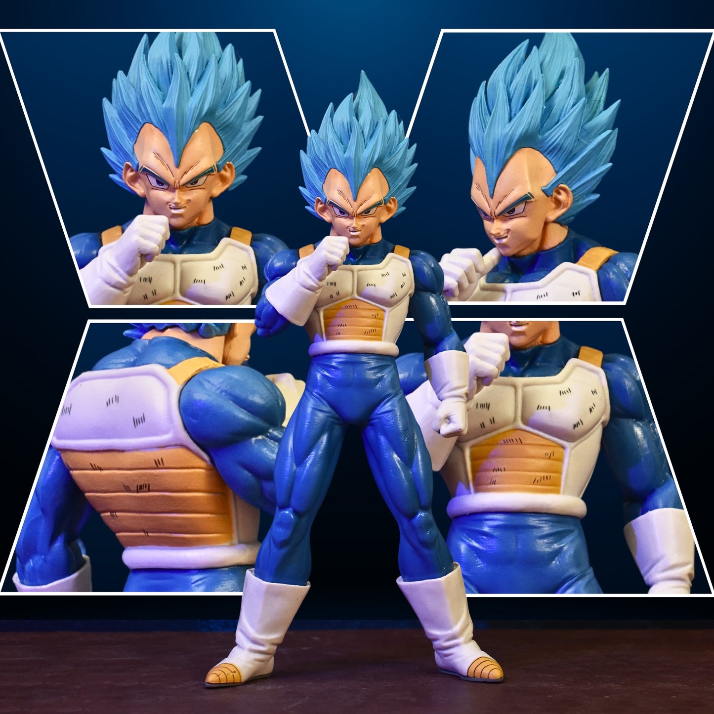 Prince Vegeta SSJ Blue Action Figure (30 cm Height) - Dragon Ball Z