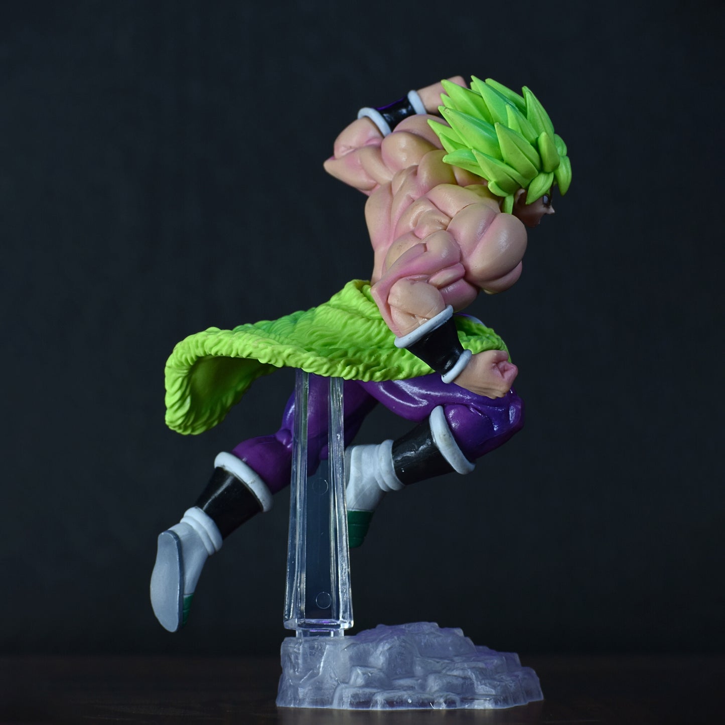 Broly Green Angry Action Figure With Stand (24 Cm Height) - Dragon Ball Z/super