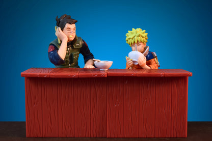 Naruto & Iruka Sensei Ramen Time – Collectible Anime Figures Set - Naruto