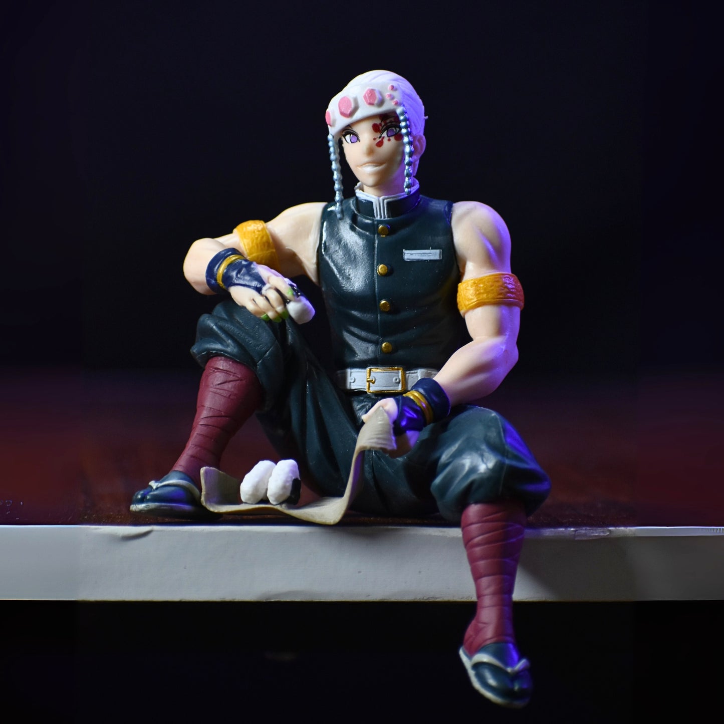 Tengen Uzui Sitting Action Figure - Demon Slayer