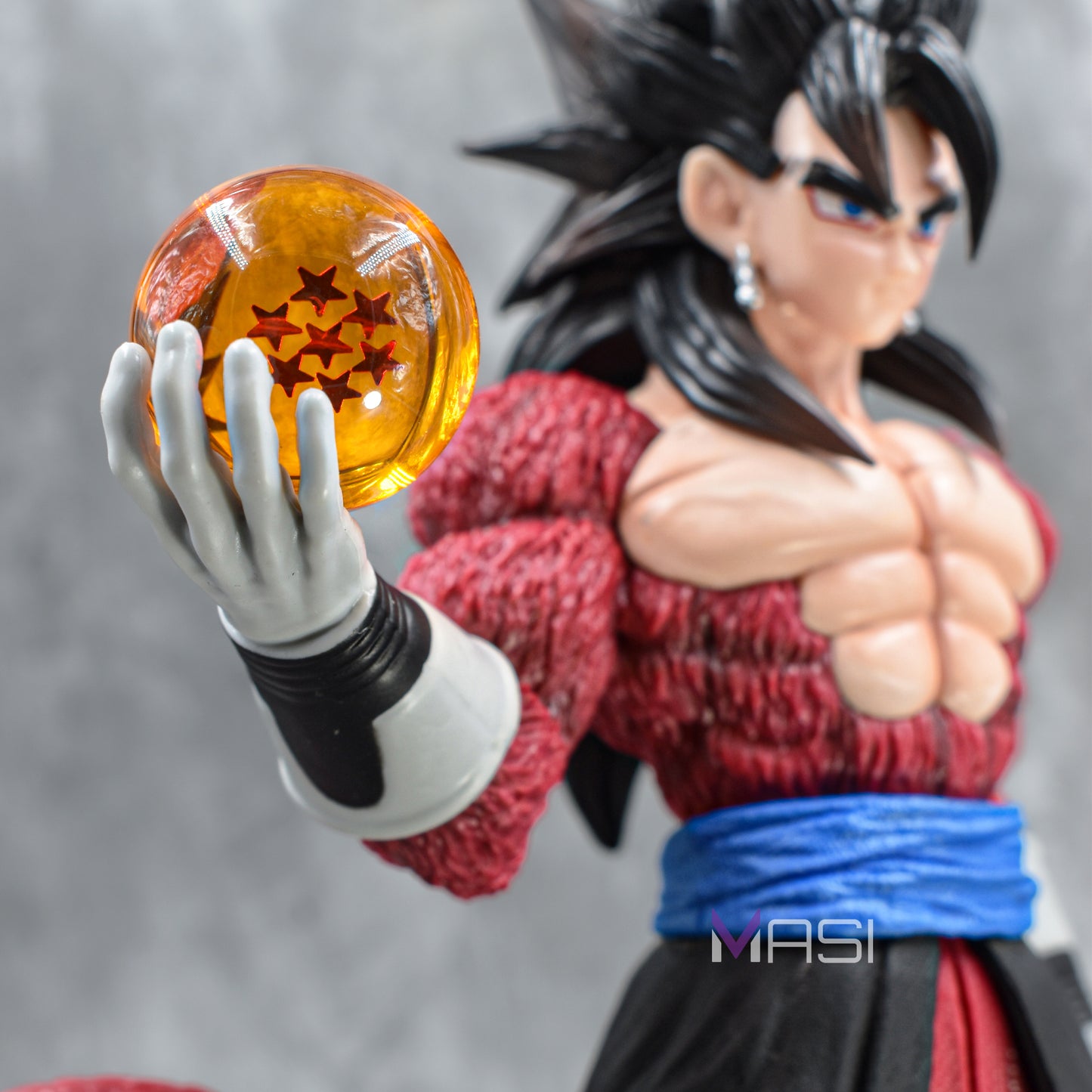 Vegito Ssj4 Action Figure With A Dragon Ball In Hand (28 Cm Height) - Dragon Ball Z