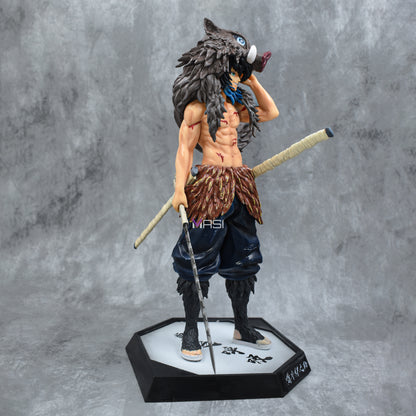 Inosuke Hashibira Standing Action Figure (30 Cm Height) -  Demon Slayer