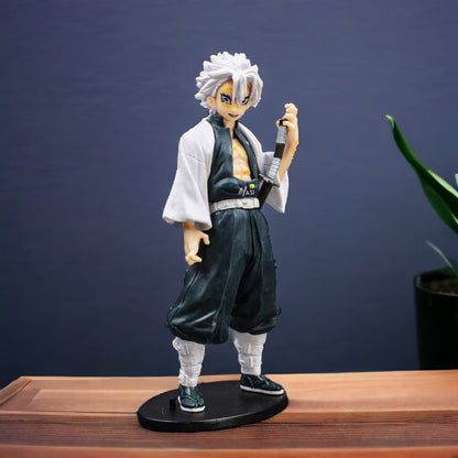 Anemi Shinazugawa Wind Style Hashira Action Figure With Stand - Demon Slayer: Kimetsu No Yaiba
