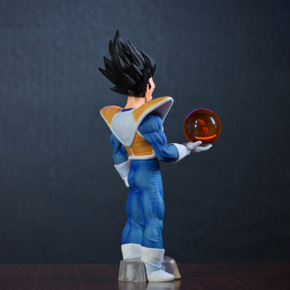 PRINCE VEGETA LIMITED EDITION ACTION FIGURE WITH DRAGON BALL IN HAND (26 CM HEIGHT) - DRAGON BALL Z