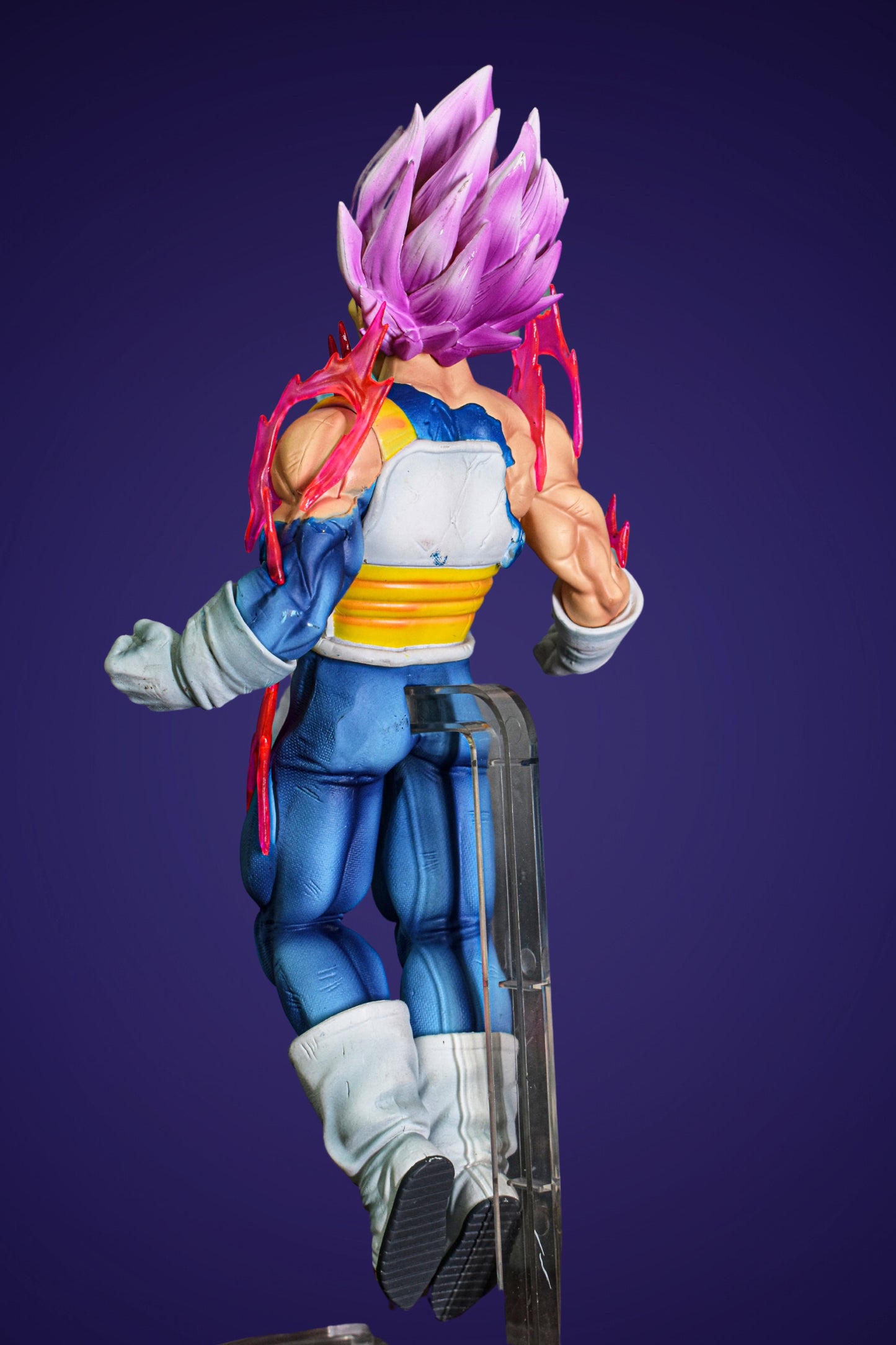 PRINCE VEGETA PREMIUM COLLECTIBLE ACTION FIGURE WITH REPLACEABLE HEADS AND BODIES - DRAGON BALL Z